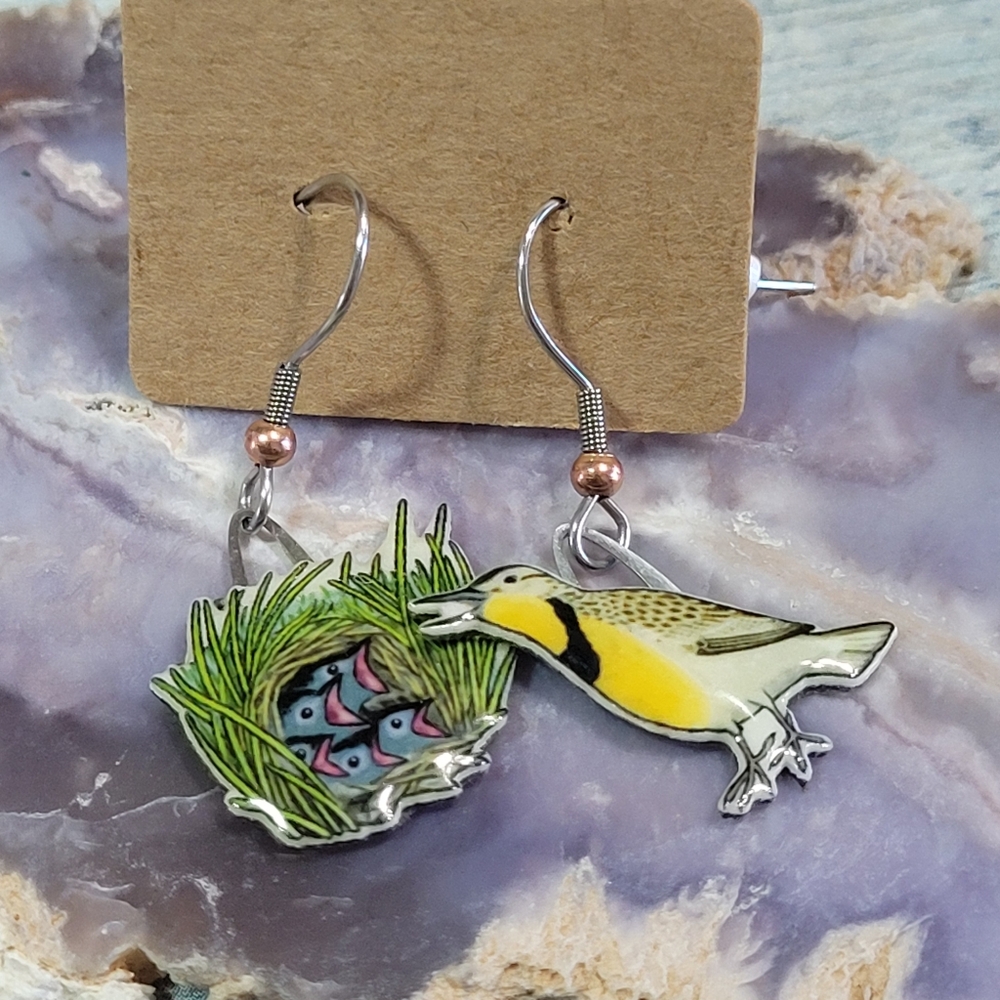 Jabebo Studio Meadowlark Earrings.